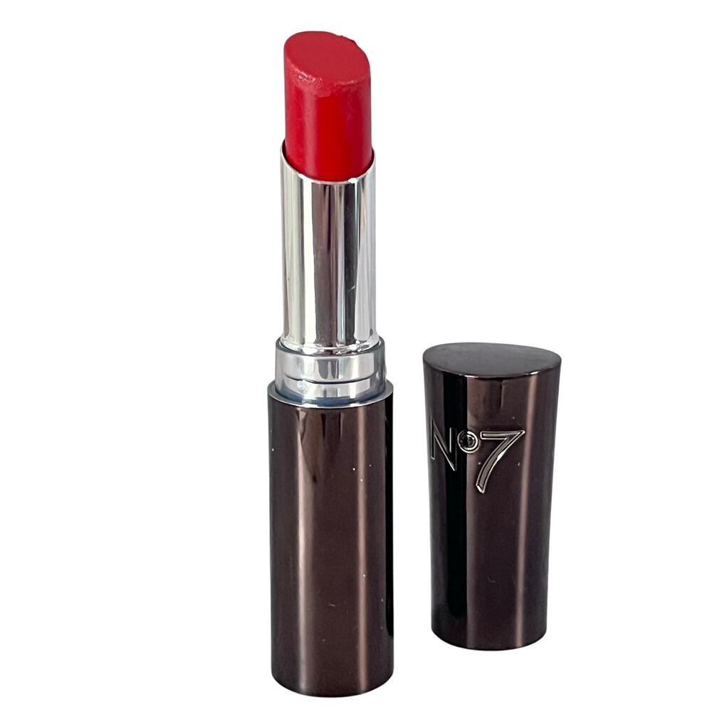 No7 Stay Perfect LIpstick LOVE RED 2.5g ~ Discontinued HTF